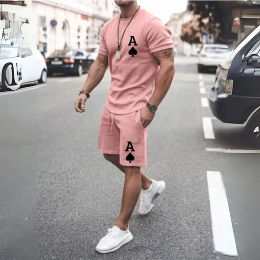 Herren-Set Prime Pik - T-Shirt und Shorts
