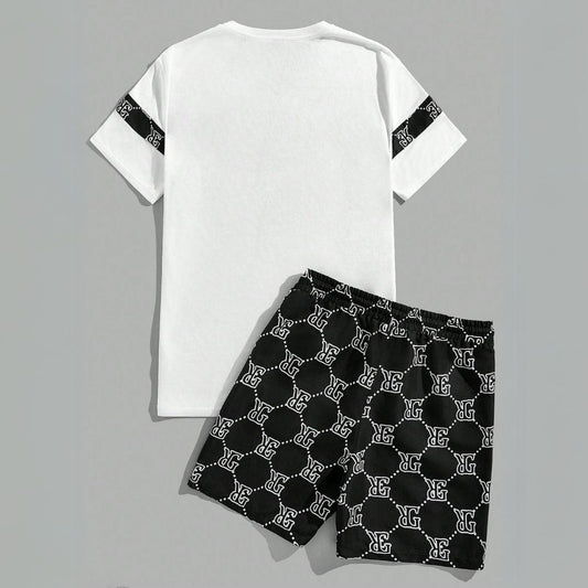 Herren-Set Barnes - Kurzarm-T-Shirt und Shorts