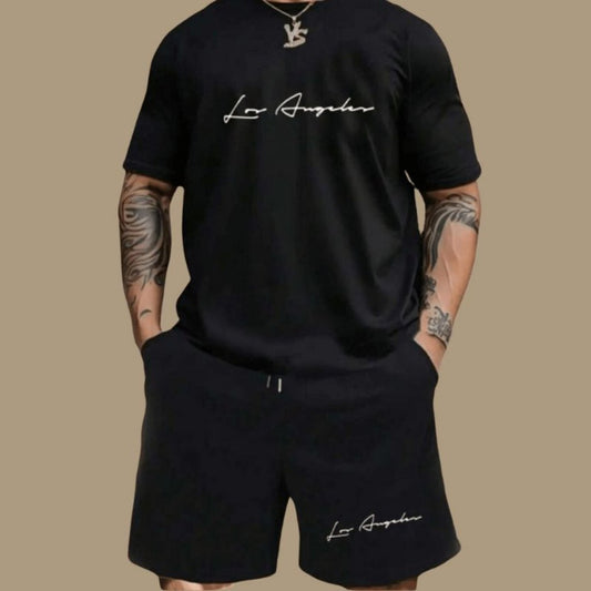 Herren-Set Los Angeles - T-Shirt und Shorts