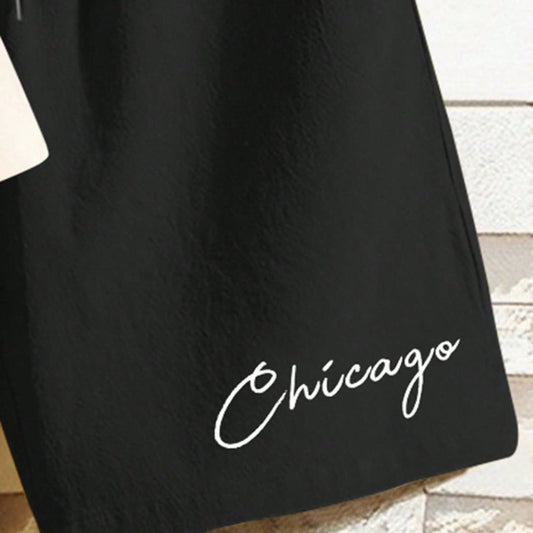 Herren-Streetwear-Set Chicago - T-Shirt und Bermuda