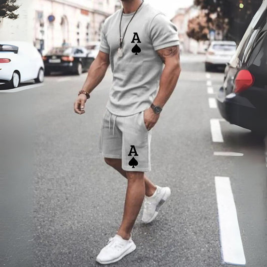 Herren-Set Prime Pik - T-Shirt und Shorts