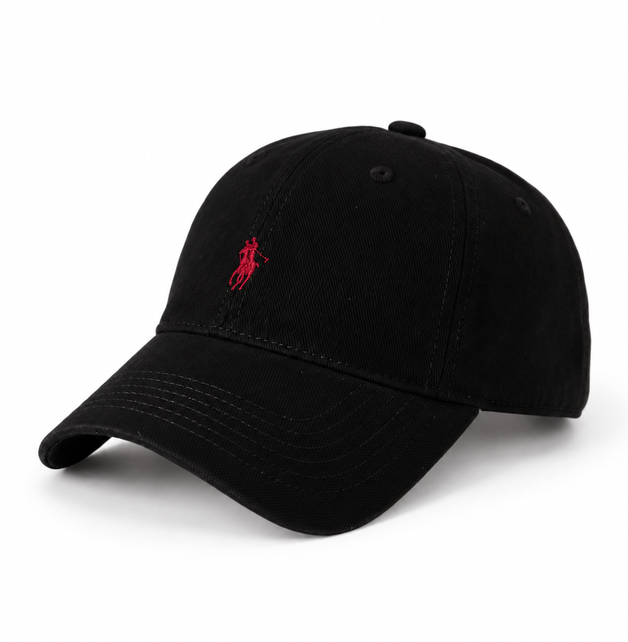 Herren Baseballcap mit Pony-Stickerei
