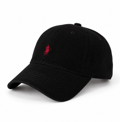 Herren Baseballcap mit Pony-Stickerei
