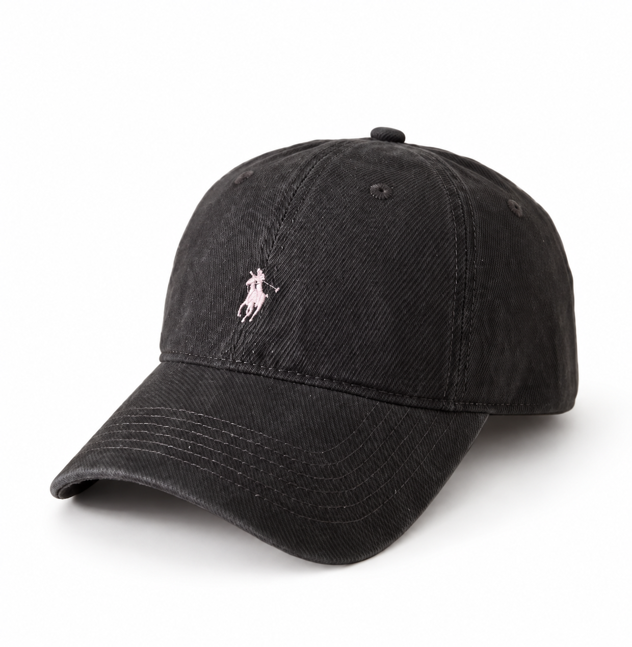 Herren Baseballcap mit Pony-Stickerei