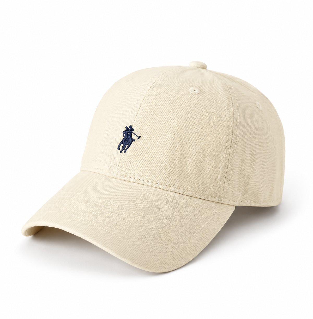 Herren Baseballcap mit Pony-Stickerei
