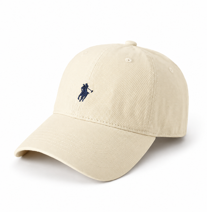 Herren Baseballcap mit Pony-Stickerei